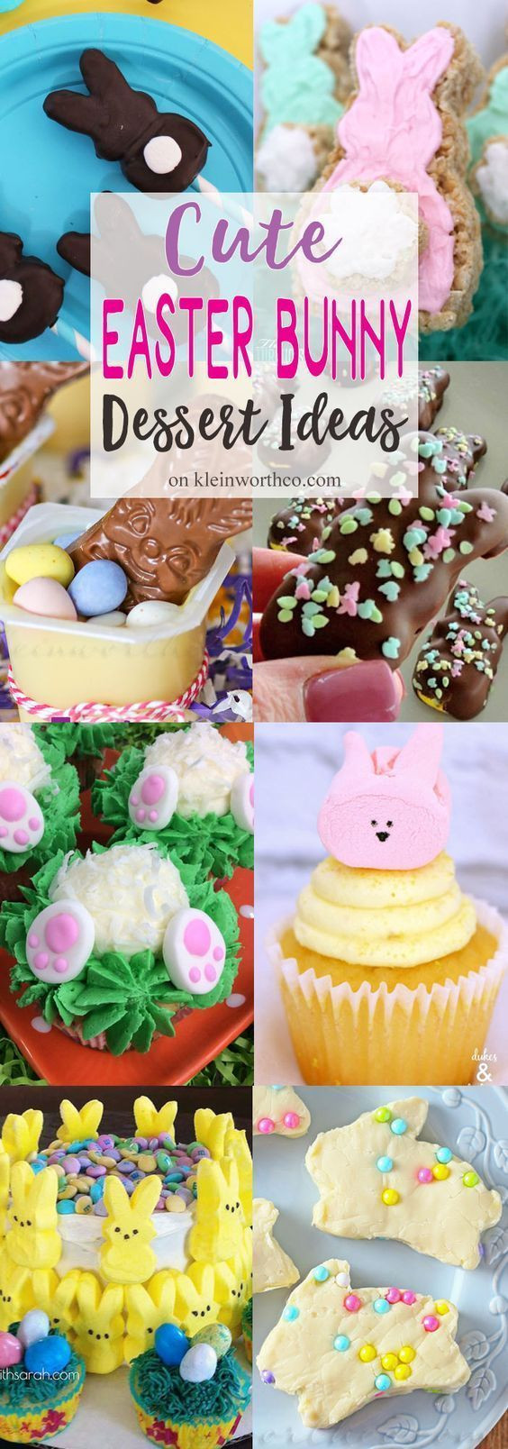 Cute Easy Easter Desserts
 Cute Easter Bunny Dessert Ideas to make your Easter super