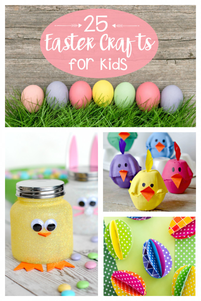Cute Ideas For Easter
 25 Cute and Fun Easter Crafts for Kids Crazy Little Projects