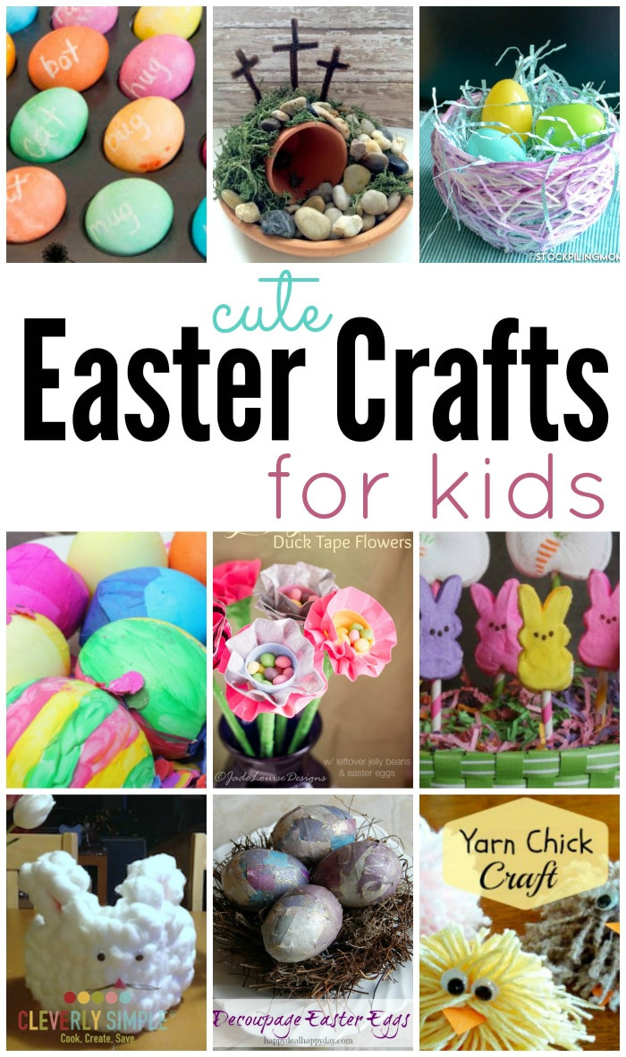 Cute Ideas For Easter
 Cute Easter Crafts For Kids Cleverly Simple Recipes