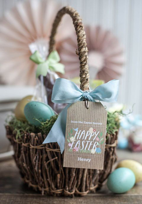 Cute Ideas For Easter
 34 Cute DIY Easter Basket Ideas With Holiday Spirit