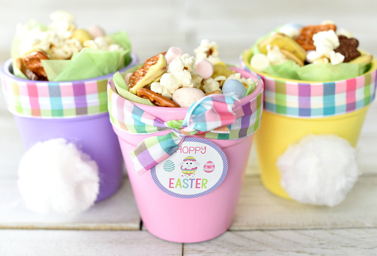 Cute Ideas For Easter
 Cute Easter Gift Ideas Hoppy Easter Bunny Pots – Fun Squared