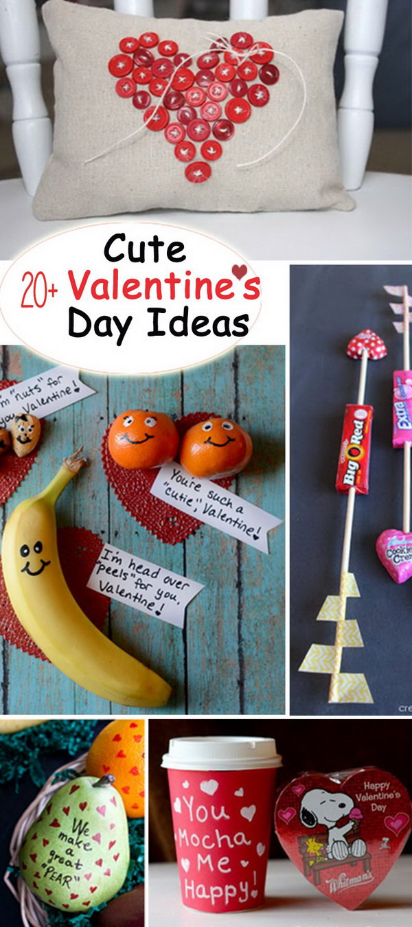 Cute Ideas For Valentines Day For Her
 20 Cute Valentine s Day Ideas Hative