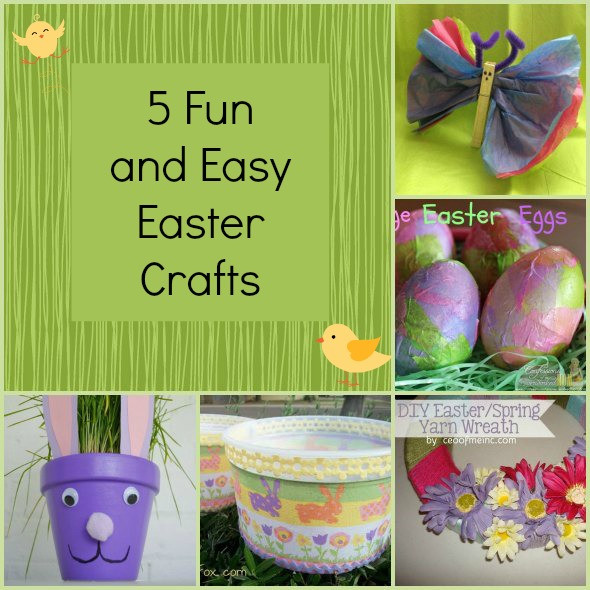 Easter Activities For Families
 Five Easy Easter Crafts For The Whole Family Pretty