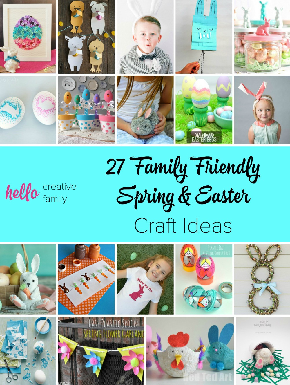 Easter Activities For Families
 27 Family Friendly Spring and Easter Craft Ideas Hello