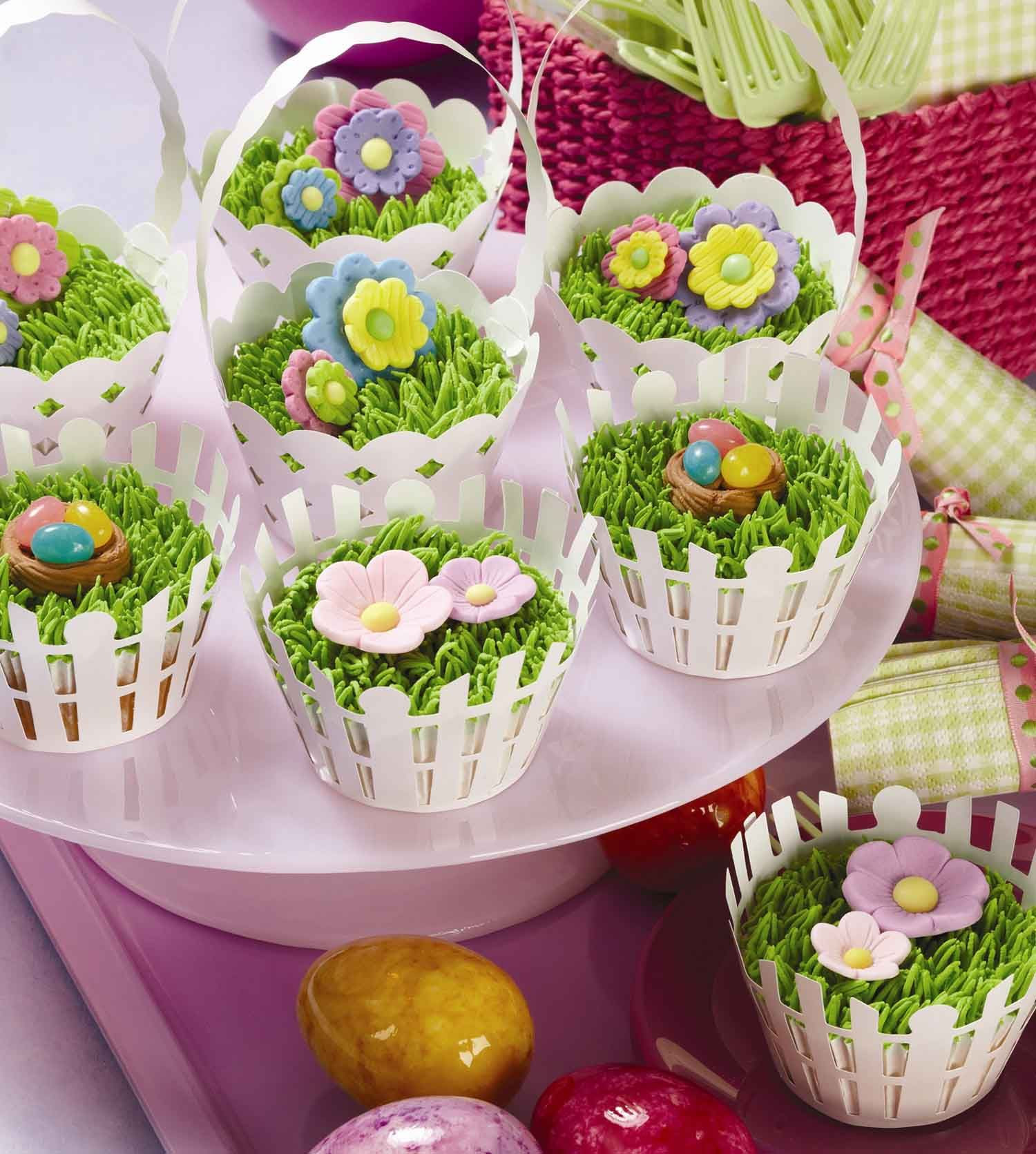 Easter Basket Cupcakes
 Easter Basket Cupcakes s and for