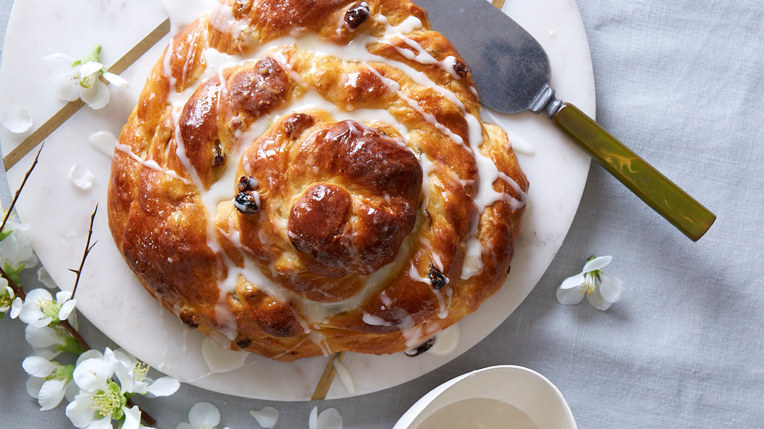 Easter Bread With Raisins
 Croatian Easter Bread with Citrus and Raisins Recipe