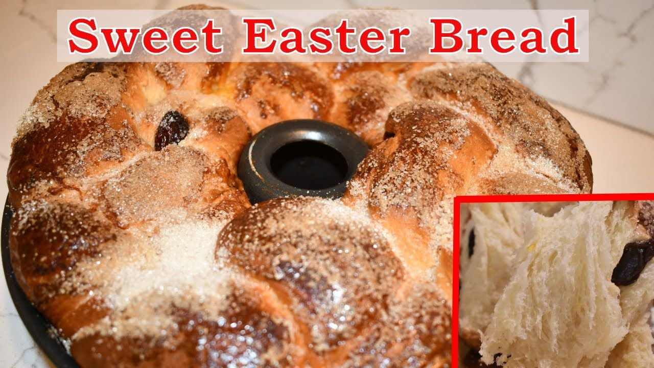 Easter Bread With Raisins
 Sweet Easter Bread