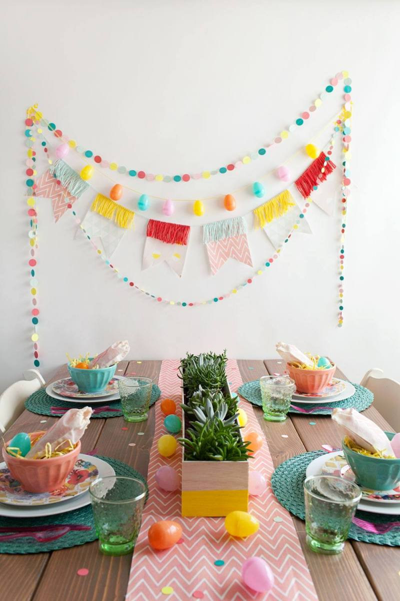 Easter Brunch Party Ideas
 Simple and Sweet DIY Easter Party Decorations on Love the Day