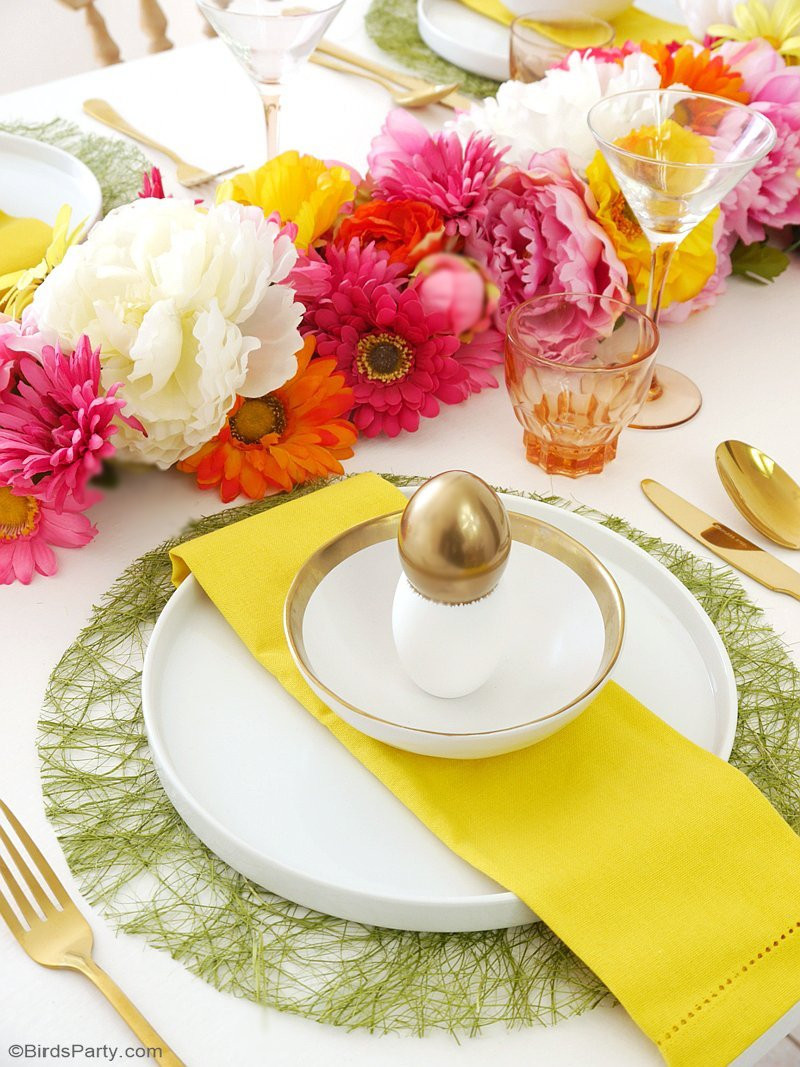 Easter Brunch Party Ideas
 A Modern Floral Easter Brunch Party Ideas