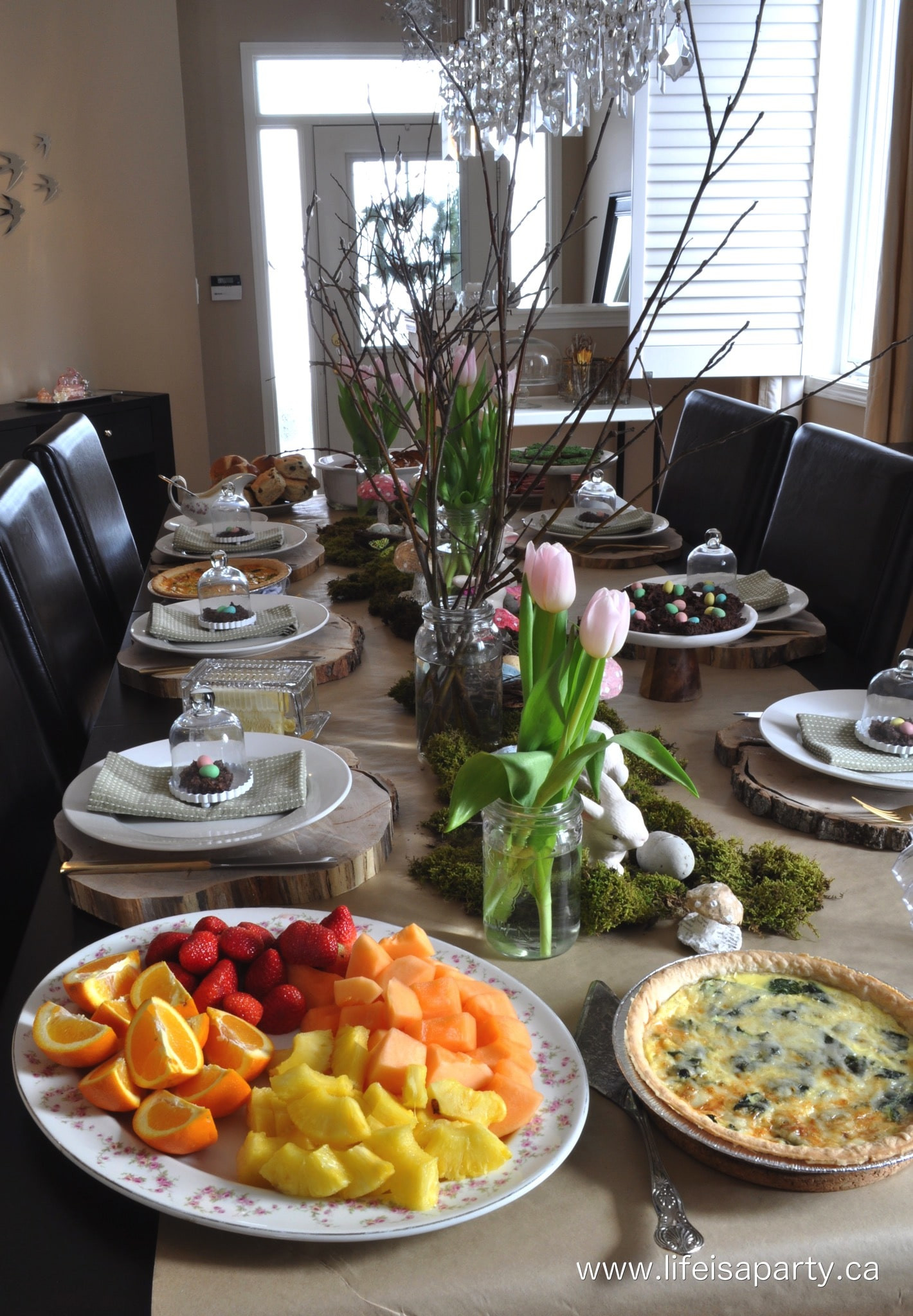 Easter Brunch Party Ideas
 Spring Woodland Easter Brunch Life is a Party