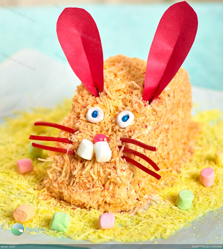 Easter Bunny Cake Recipe
 Easter Pink Easy Bunny Cake Recipe
