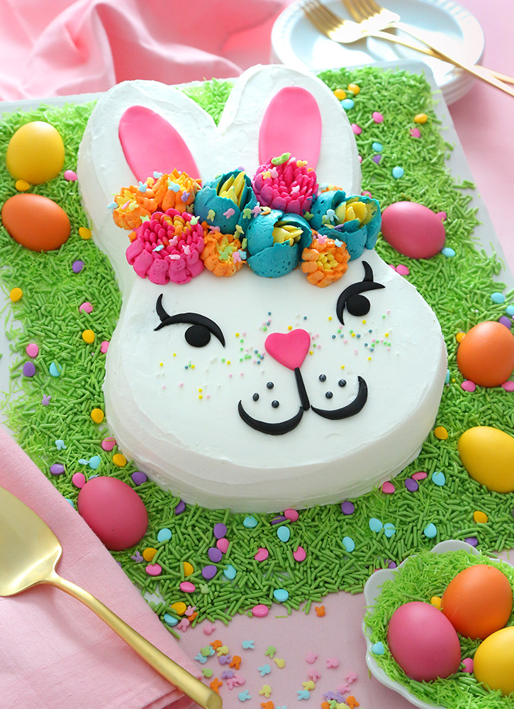 Easter Bunny Cake Recipe
 Easter Bunny Cake – FOODEEEZE