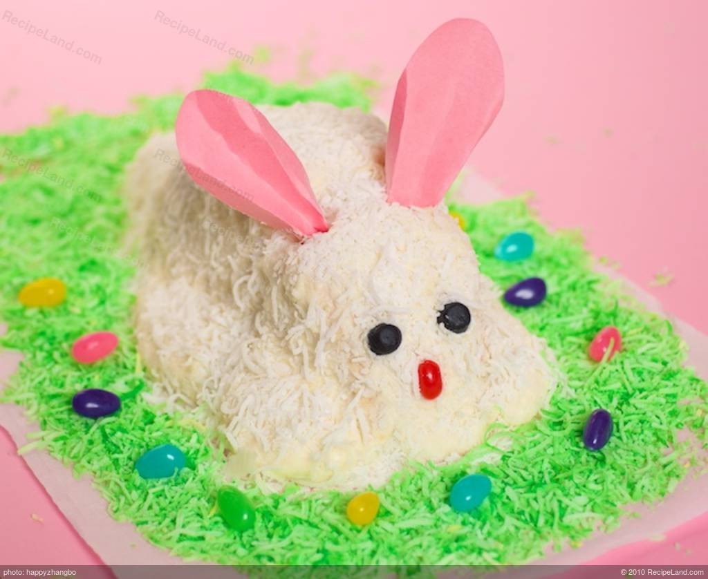 Easter Bunny Cake Recipe
 White Easter Bunny Cake Recipe