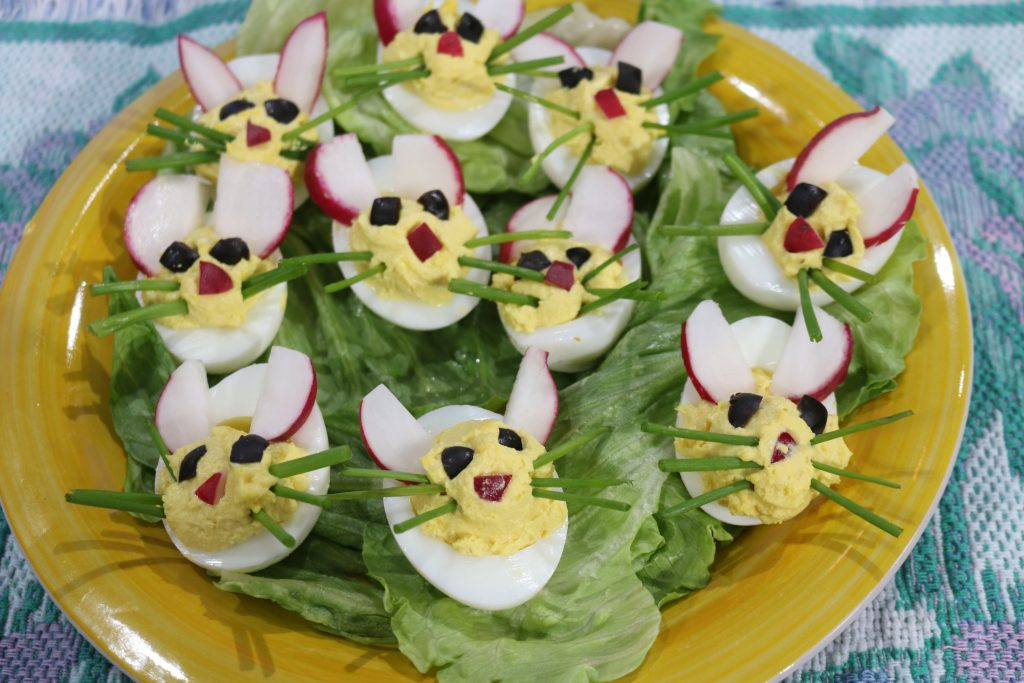 Easter Bunny Deviled Eggs
 Bunny Deviled Eggs