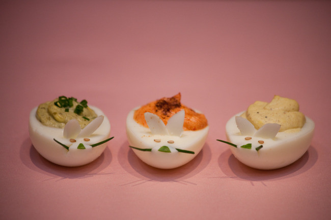 Easter Bunny Deviled Eggs
 Deviled Easter Bunny Eggs — Papawow