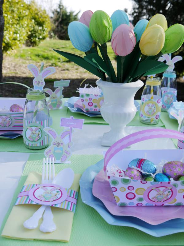 Easter Bunny Party Ideas
 Kara s Party Ideas Kids Pastel Easter Bunny Themed Brunch