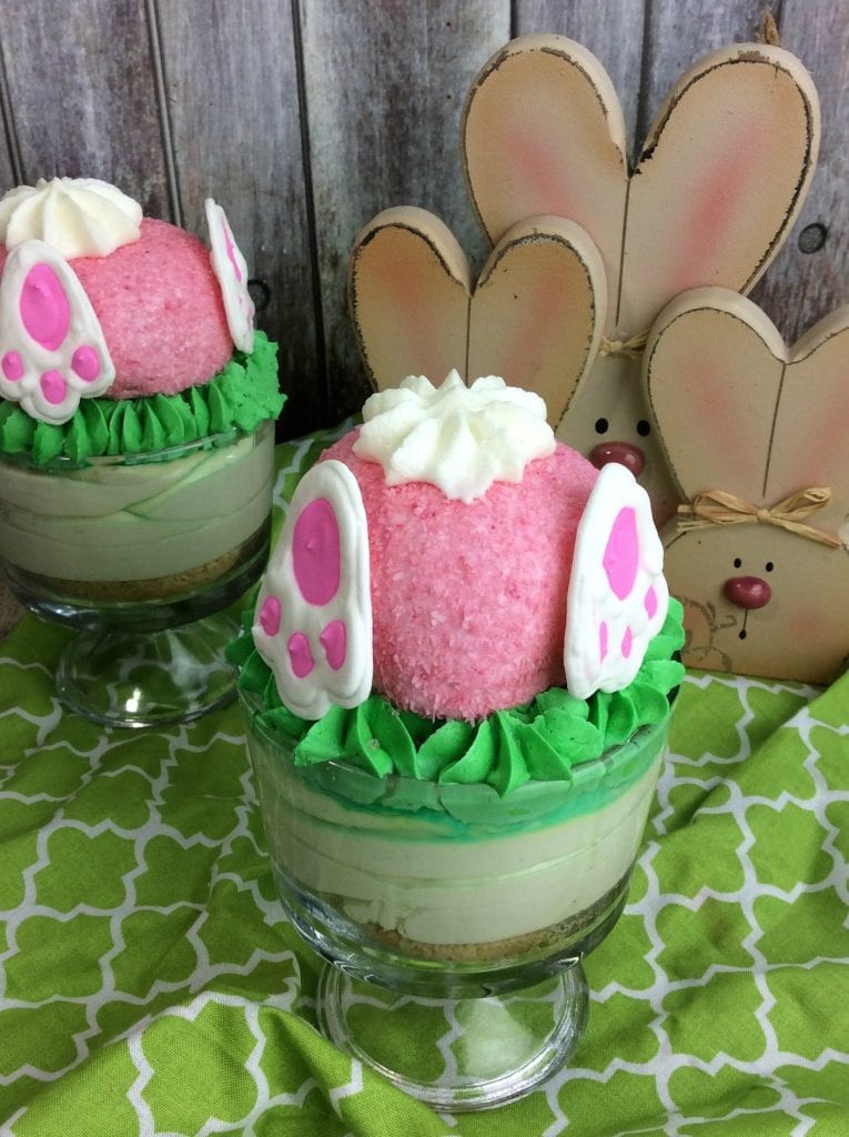 Easter Cake Easter Desserts
 Cute Easter Dessert Idea Hidden Bunny Mini Cheesecake Recipe