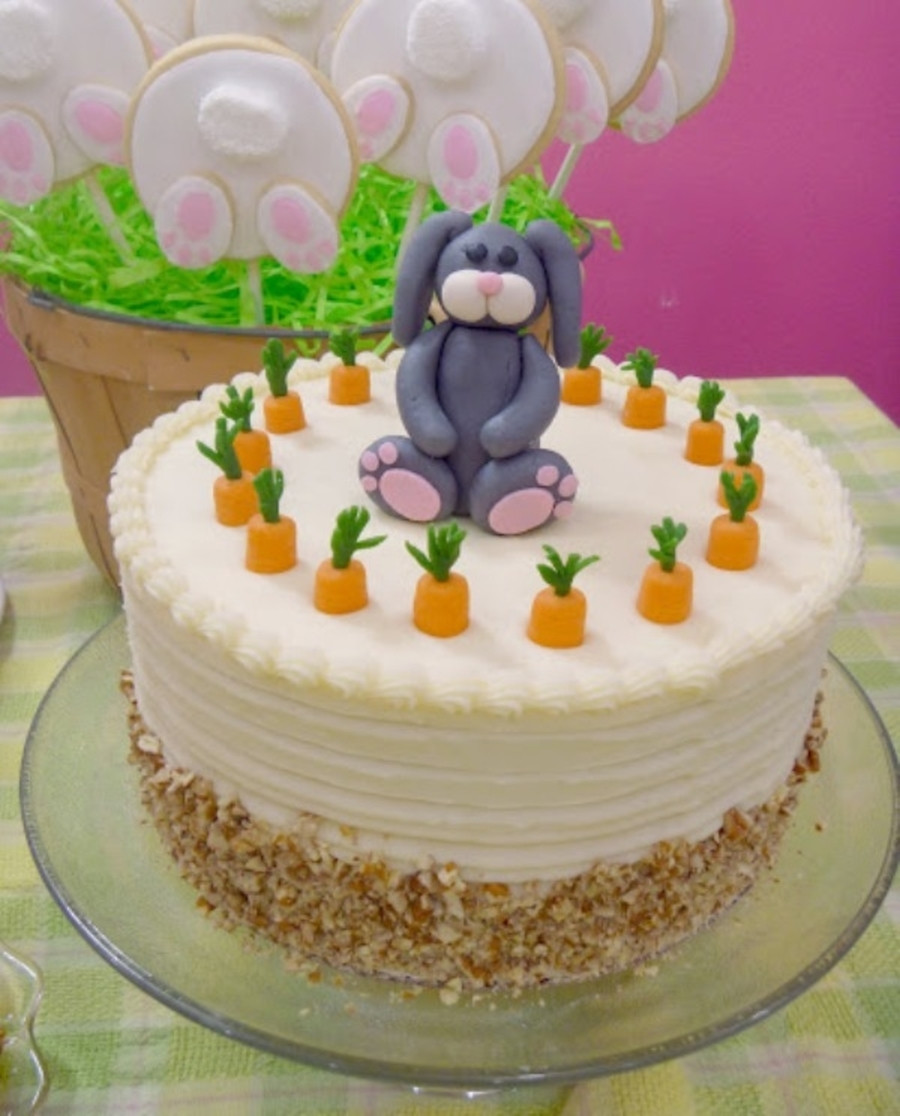 Easter Carrot Cake
 Easter Carrot Cake With Bunny Topper CakeCentral