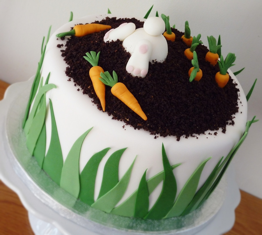 Easter Carrot Cake
 Bunny Carrot Cake CakeCentral