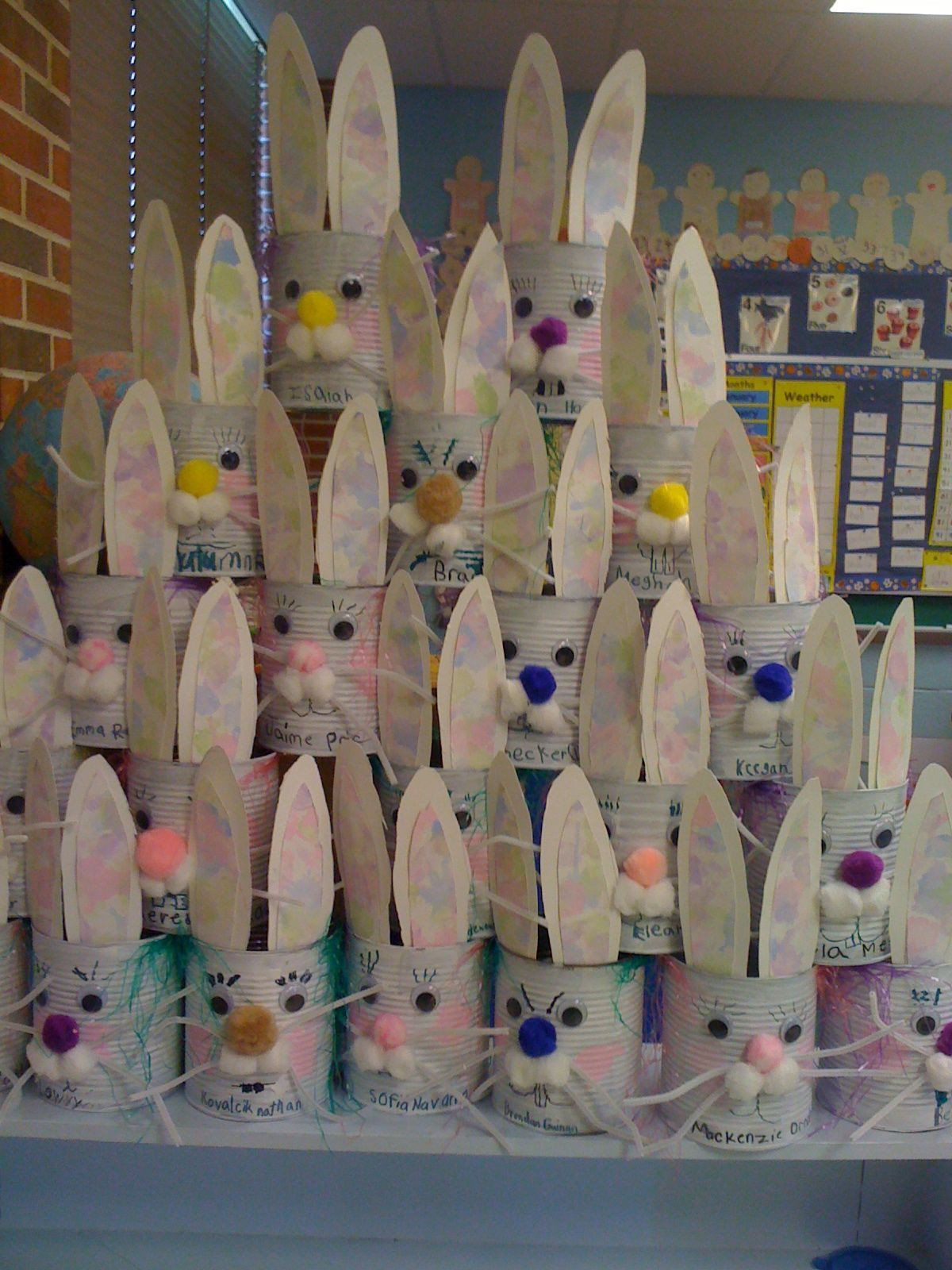 Easter Crafts For First Graders
 First grade Bunnies e this instead of an Easter