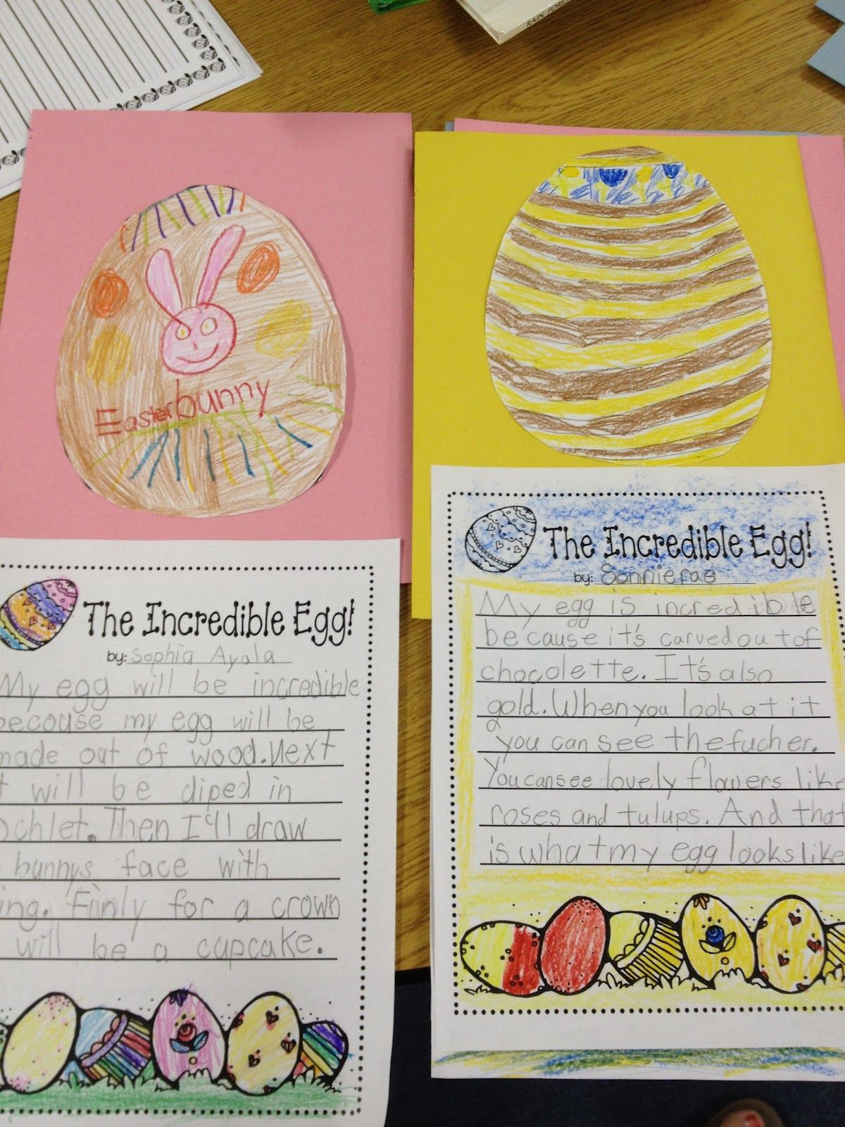 Easter Crafts For First Graders
 Mrs Feinman s First Grade Easter Eggs