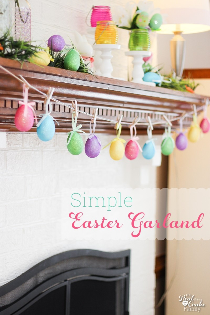 Easter Decoration Ideas For Party
 Simple and Sweet DIY Easter Party Decorations on Love the Day