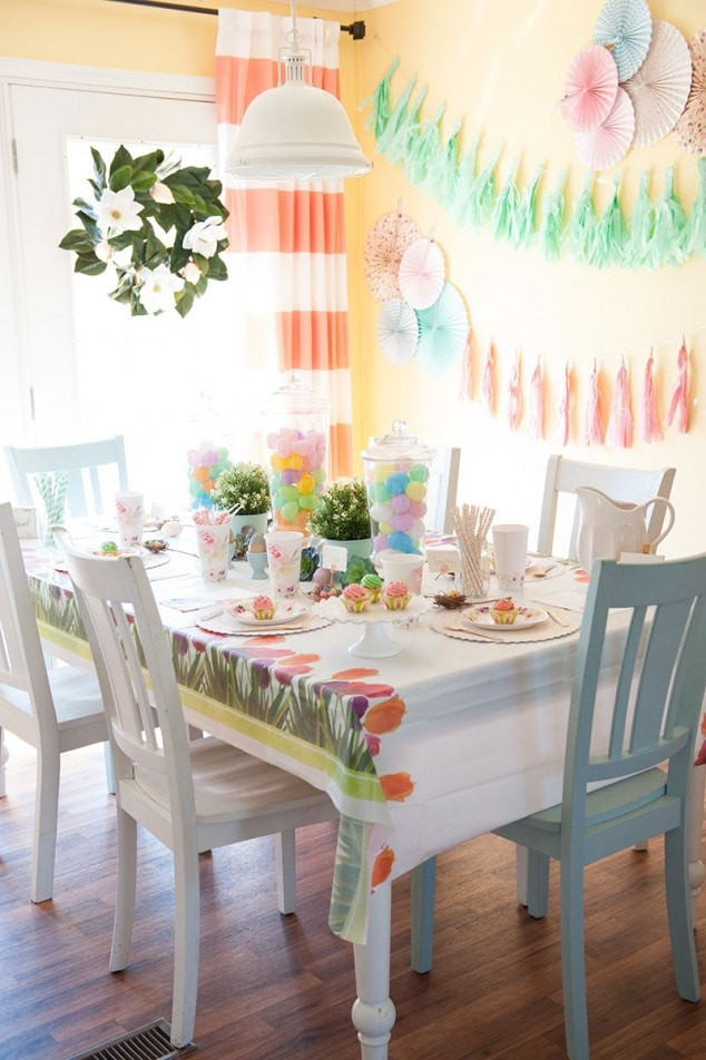 Easter Decoration Ideas For Party
 Easter Table Setting Ideas