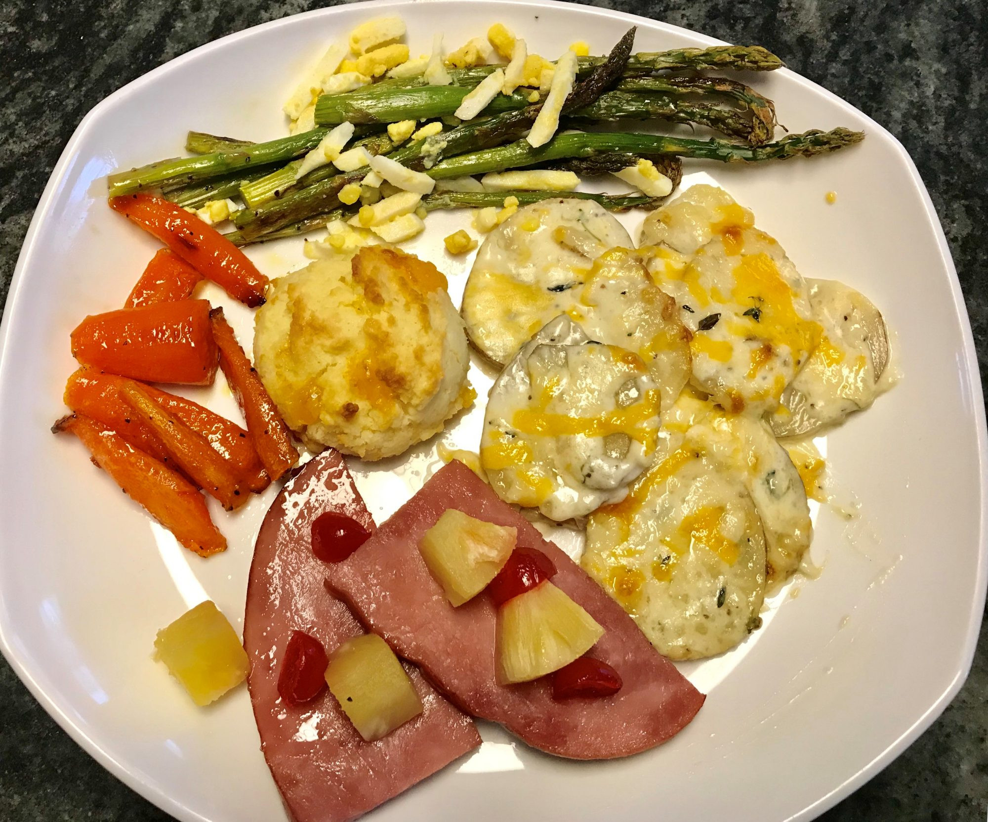Easter Dinner For 2
 Easter Ham Dinner on Two Sheet Pans – Cooking Aboard with Jill