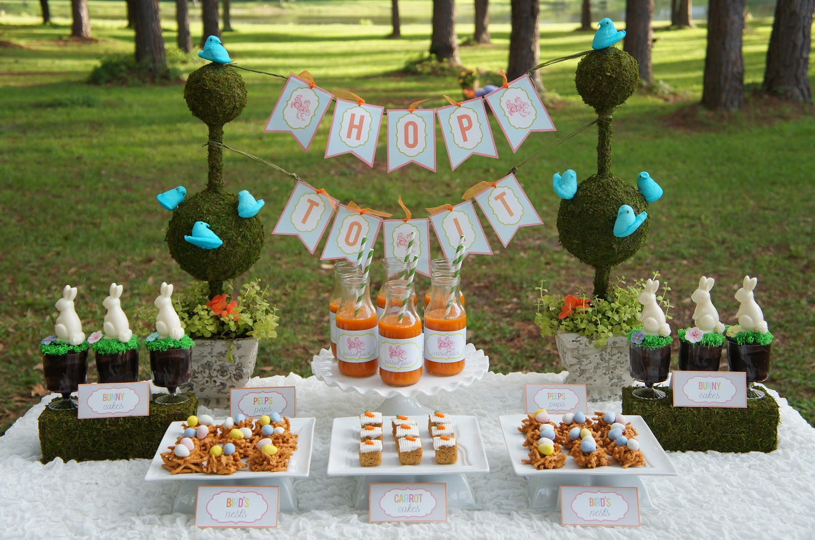 Easter Egg Birthday Party Ideas
 Hop Over Easter Party Real Parties I ve Styled