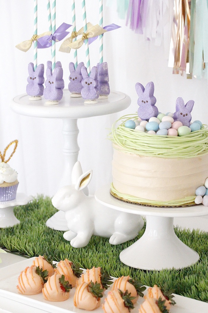 Easter Egg Birthday Party Ideas
 Kara s Party Ideas "Bunny Bash" Easter Party for Kids