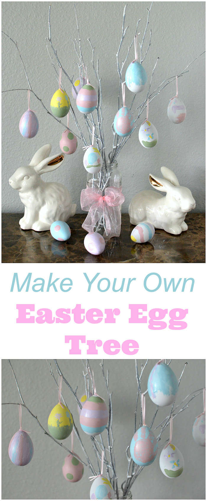 Easter Egg Tree Craft
 How To Make Easter Egg Tree Decoration The Suburban Mom