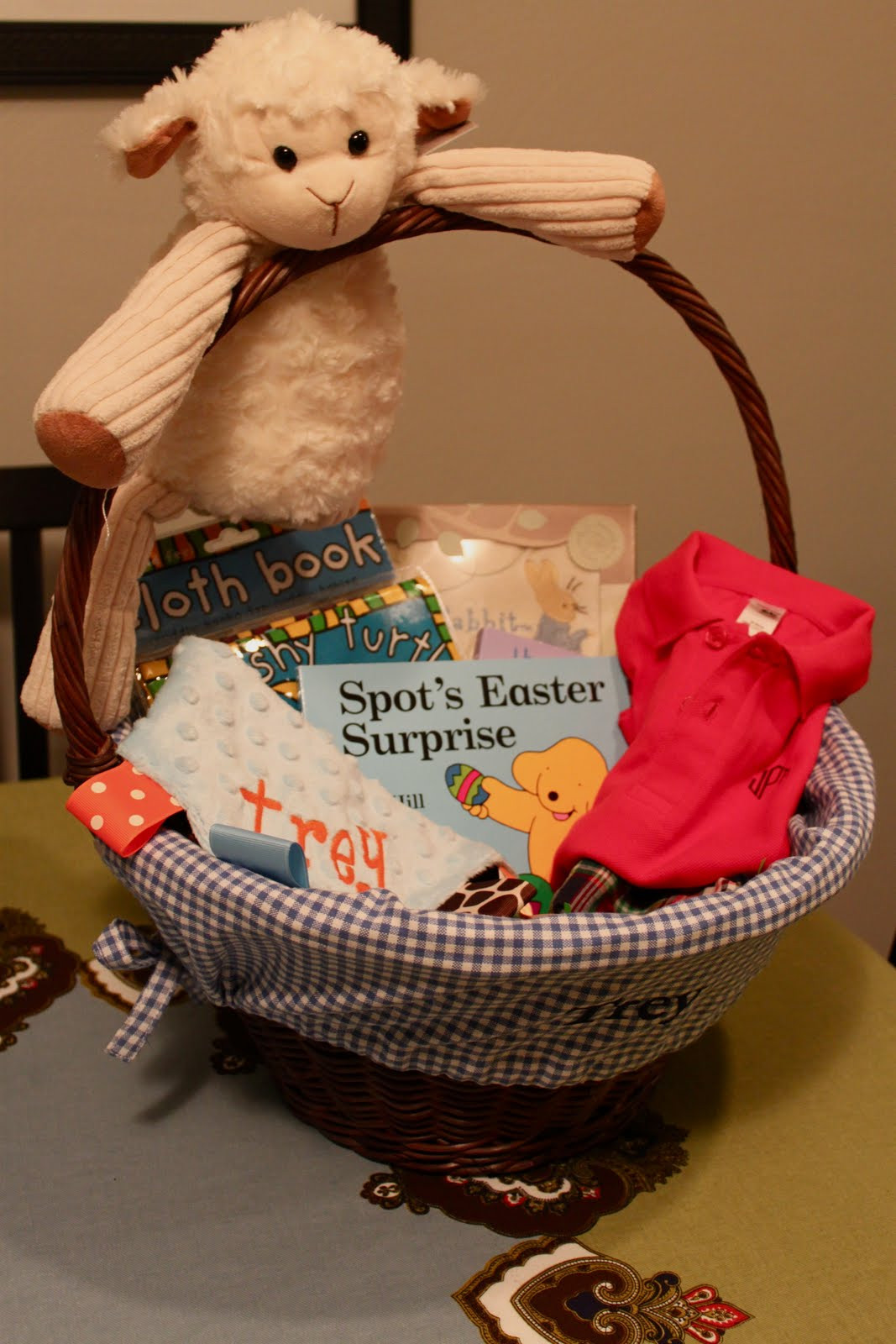 Easter Gifts For Toddler Boys
 Beach Bum & Baby Baby s First Easter Basket