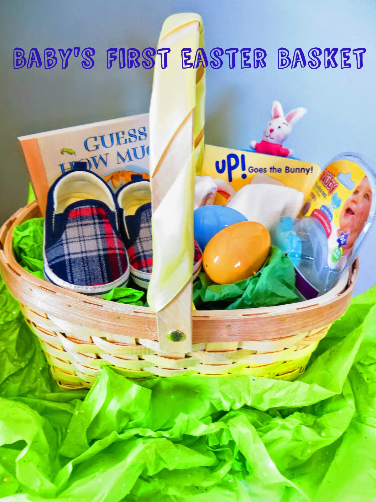 Easter Gifts For Toddler Boys
 Beautifully Candid Baby s First Easter Basket