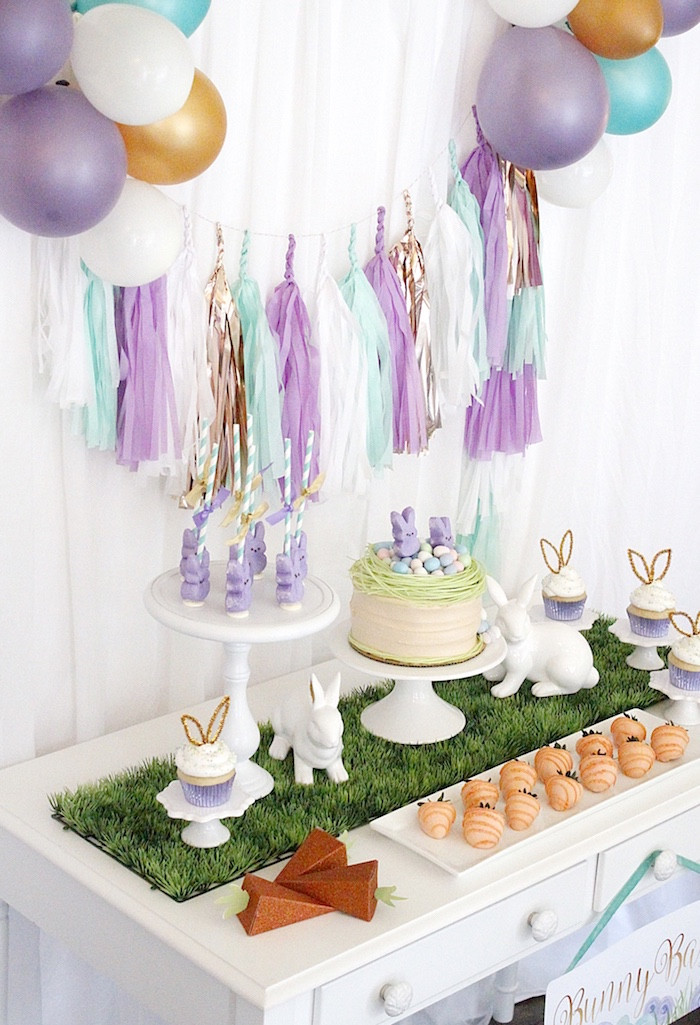 Easter Ideas For Kids Party
 Kara s Party Ideas "Bunny Bash" Easter Party for Kids