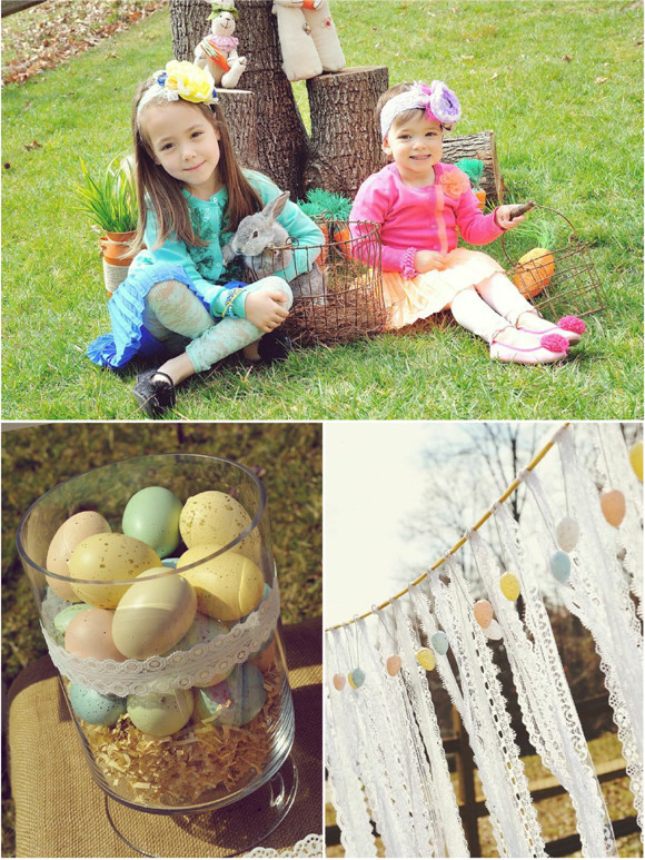 Easter Ideas For Kids Party
 A Sweet Family Brunch Easter Egg Hunt Party Party Ideas