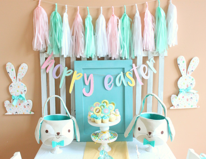 Easter Ideas For Kids Party
 Kara s Party Ideas Hoppy Easter Party for Kids