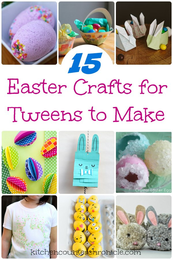 Easter Ideas For Tweens
 15 Awesome Easter Crafts for Tweens to Make