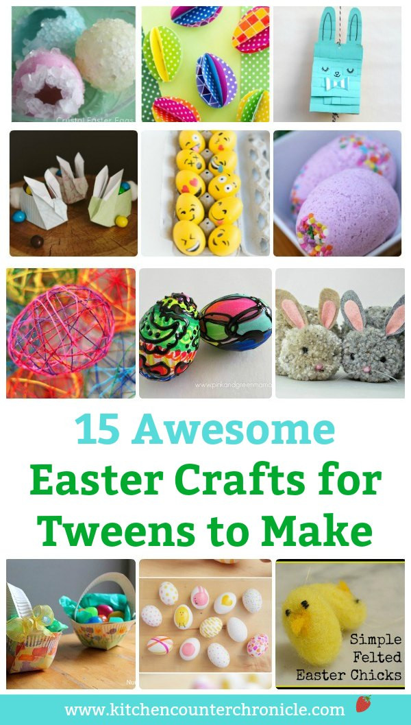 Easter Ideas For Tweens
 Awesome Easter Crafts for Tweens and Teens to Make