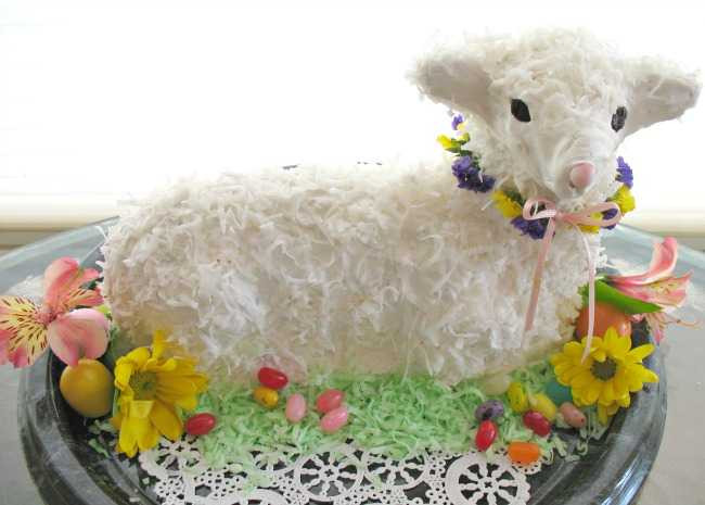 Easter Lamb Cake Recipe
 Easter Cake Ideas Lamb Bunny & Easter Basket Cakes