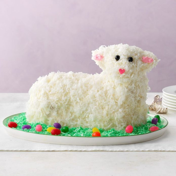 Easter Lamb Cake Recipe
 Easter Desserts