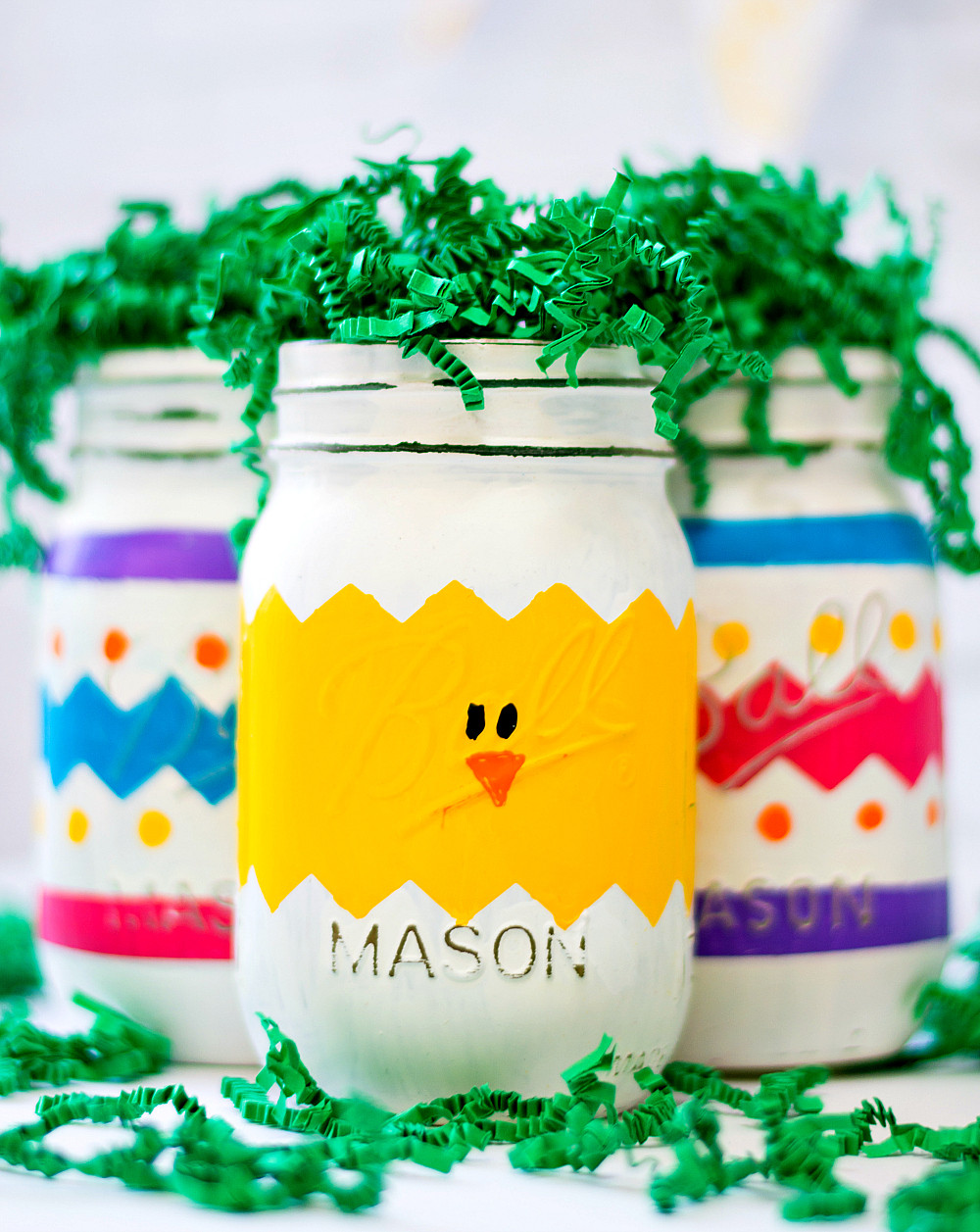 Easter Mason Jar Ideas
 Peeps Mason Jars for Easter Mason Jar Crafts Love