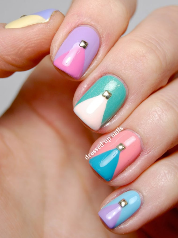 Easter Nail Design
 Bunnies Eggs 10 D I Y Easter nail art designs