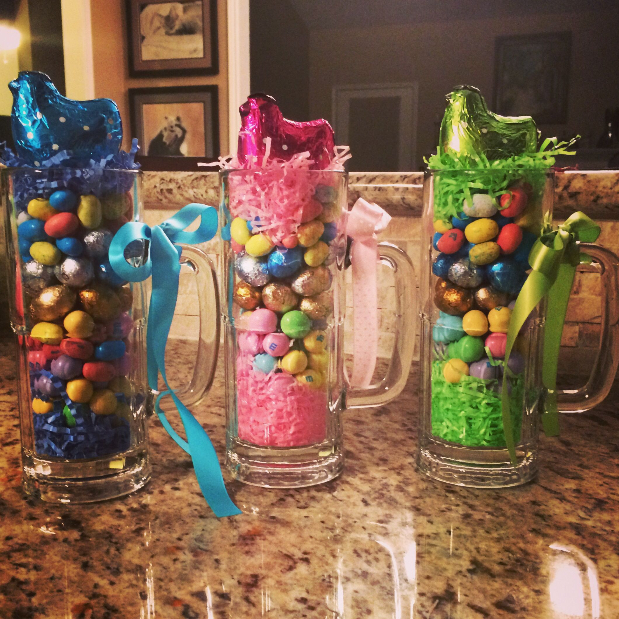 Easter Party Favor Ideas
 Grown Up "Easter Basket " great Spring party favors for