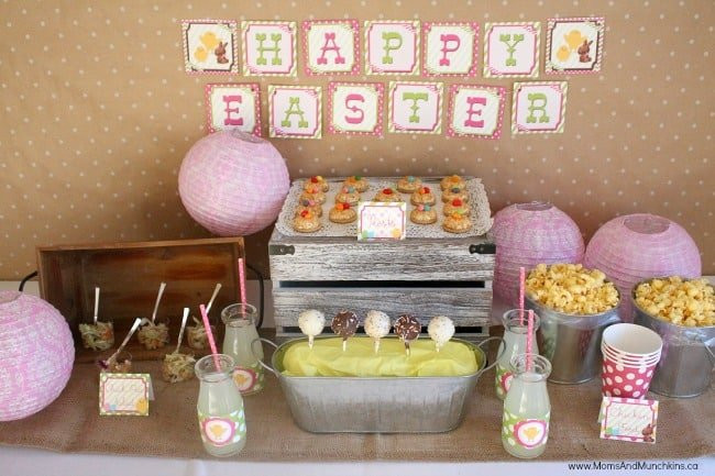 Easter Party Food Ideas Pinterest
 Cute Chick Easter Party Ideas Moms & Munchkins