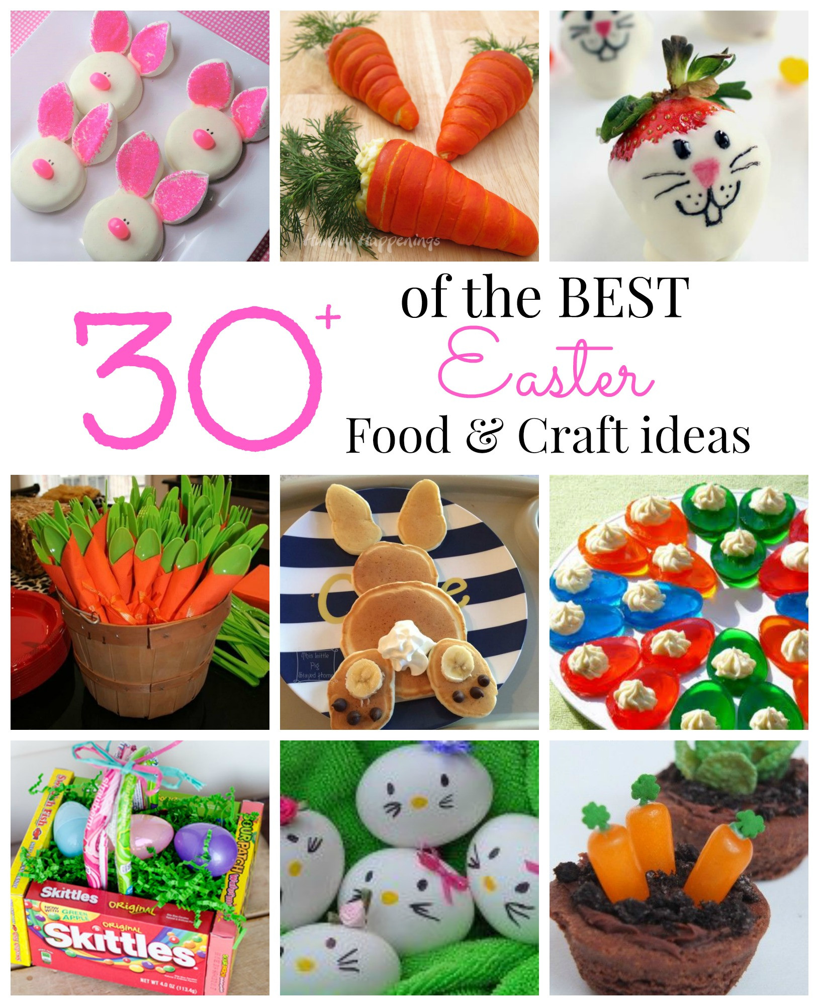 Easter Party Food Ideas Pinterest
 Best Food and Craft Ideas for Easter Party Pinching