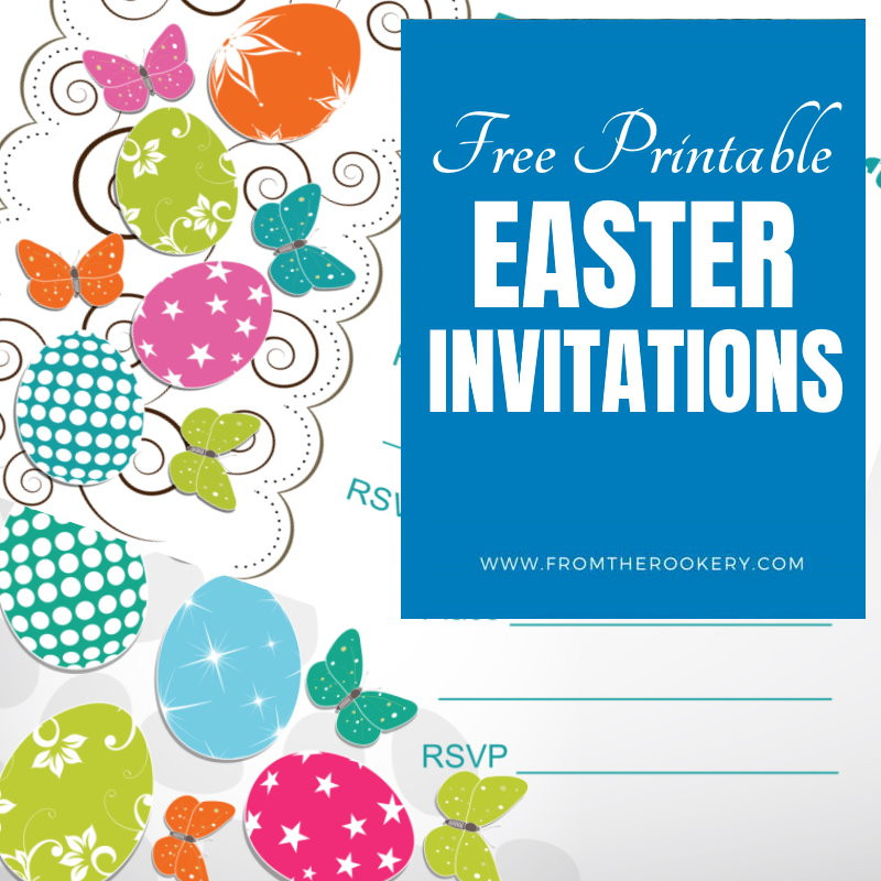 Easter Party Invitations
 Free Printable Easter Party Invitations