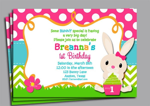Easter Party Invitations
 11 Easter Invitation Templates