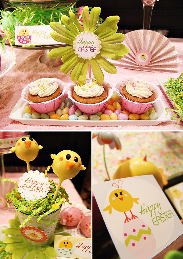 Easter Theme Party Ideas
 Darling "Little Chick" Easter Party Theme Hostess with