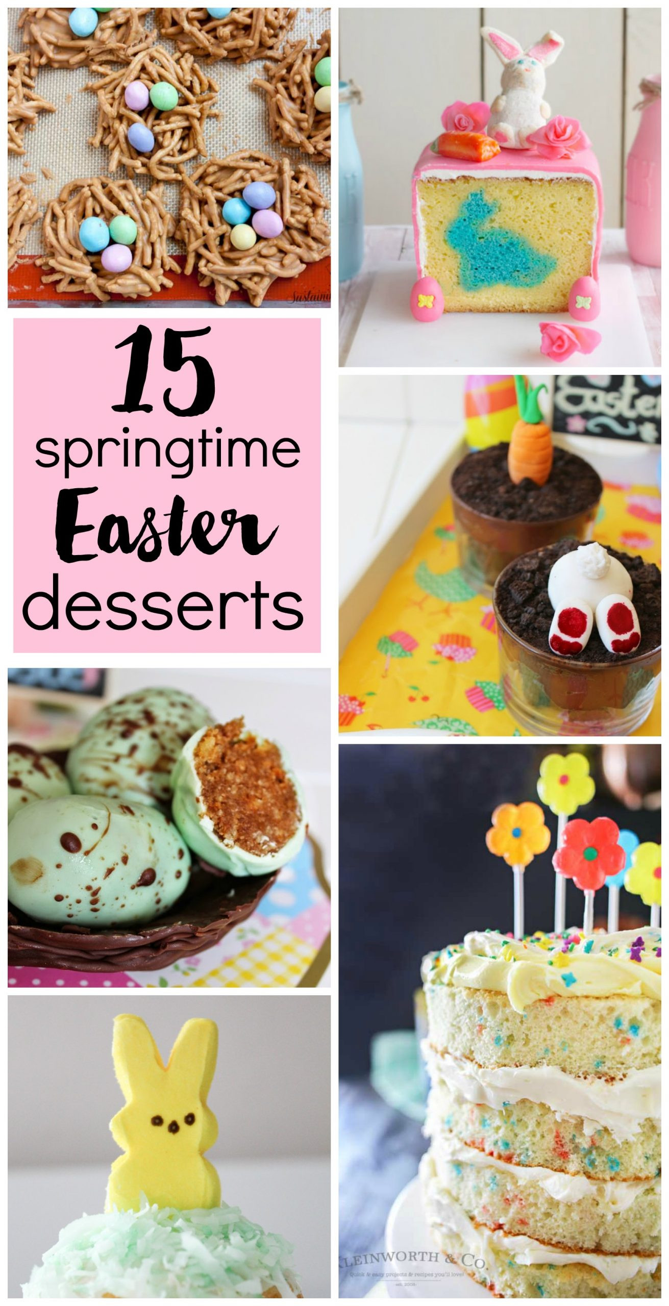 Easy Desserts For Easter
 15 Springtime Easter Desserts A Savory Feast