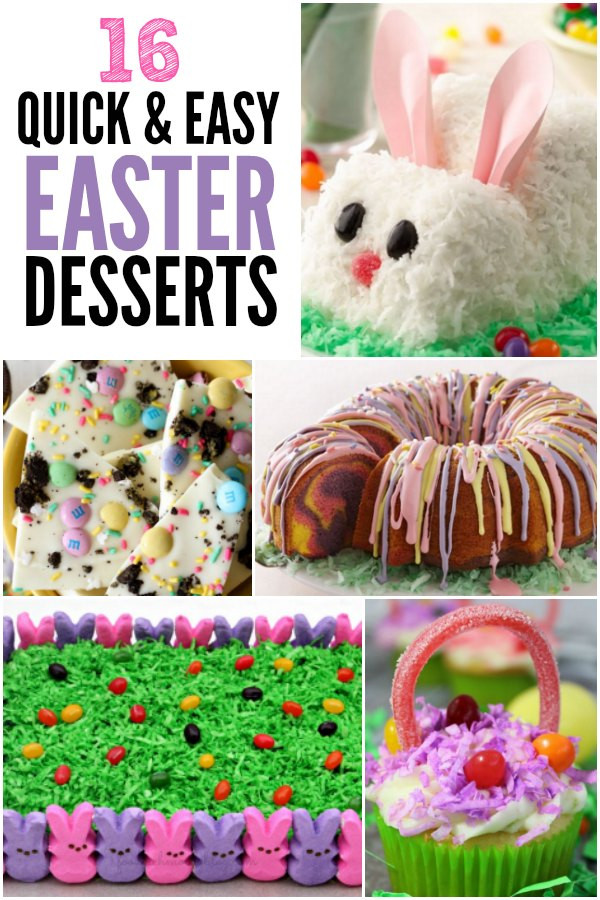Easy Desserts For Easter
 16 Quick and Easy Easter Dessert Recipes That Everyone